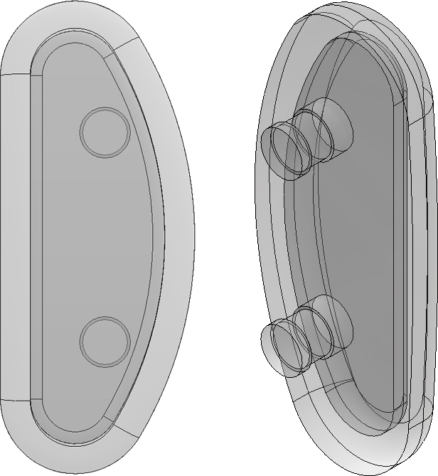 Press On Build Up Nose Pads